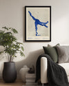 Blue Flow Poster Tablosu