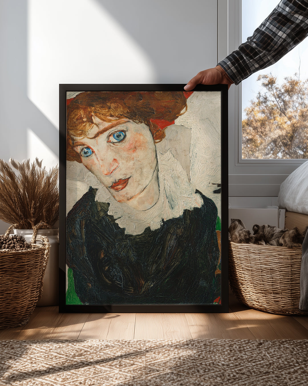 Blue Gaze Poster Tablosu