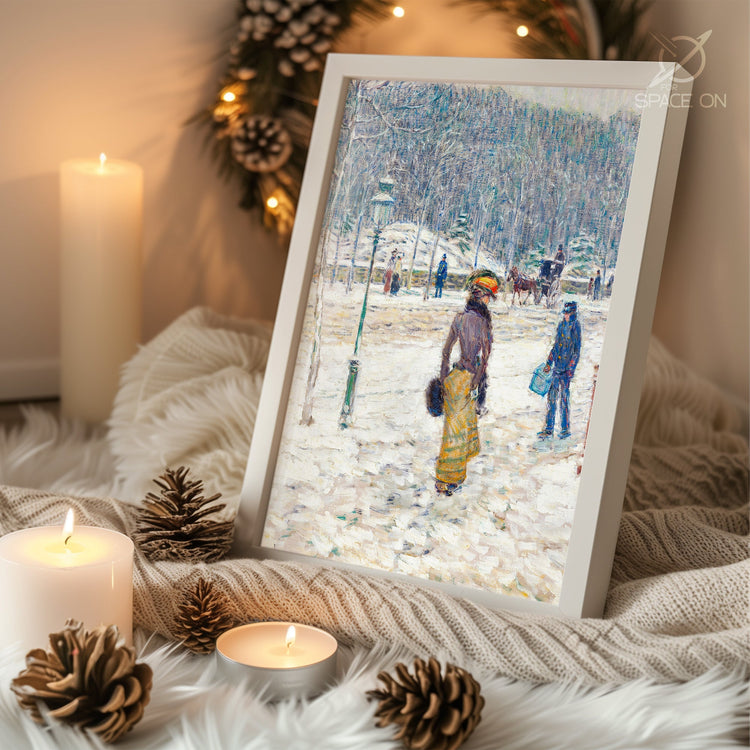 Blue Hour Christmas Poster Tablosu