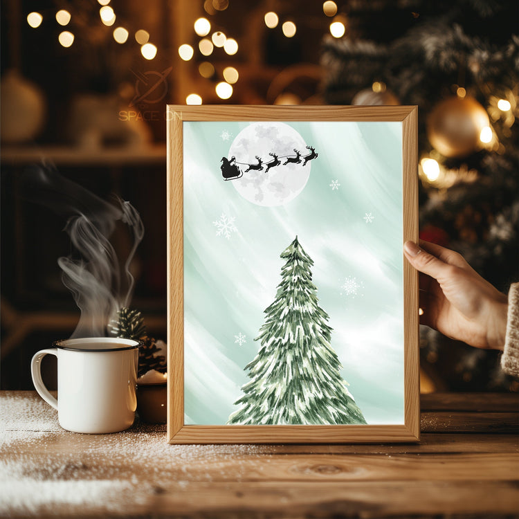 Blue Jay Snow Poster Tablosu