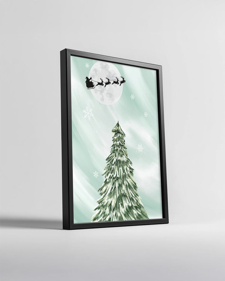 Blue Jay Snow Poster Tablosu