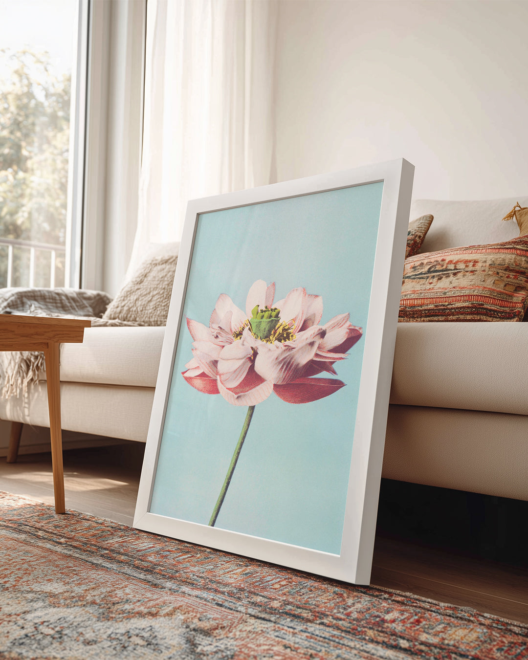 Blue Lotus Poster Tablosu