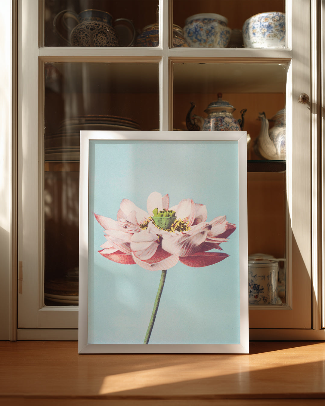 Blue Lotus Poster Tablosu