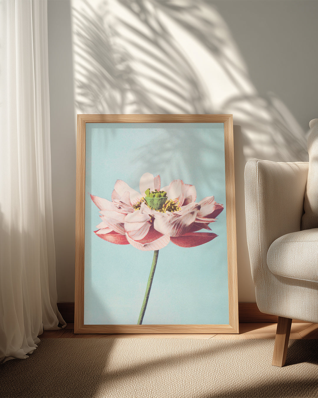 Blue Lotus Poster Tablosu