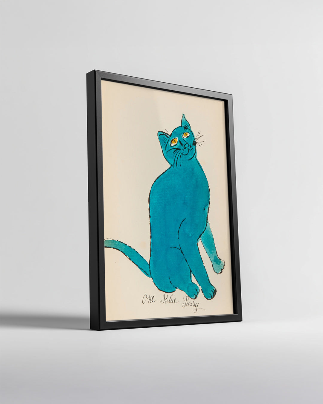 Blue Pussy Poster Tablosu