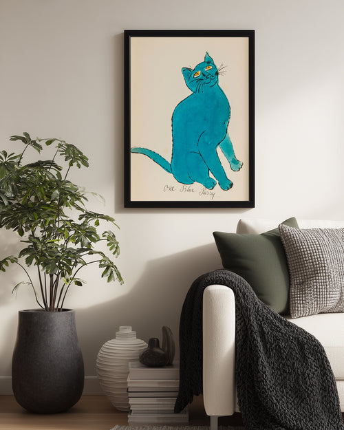 Blue Pussy Poster Tablosu