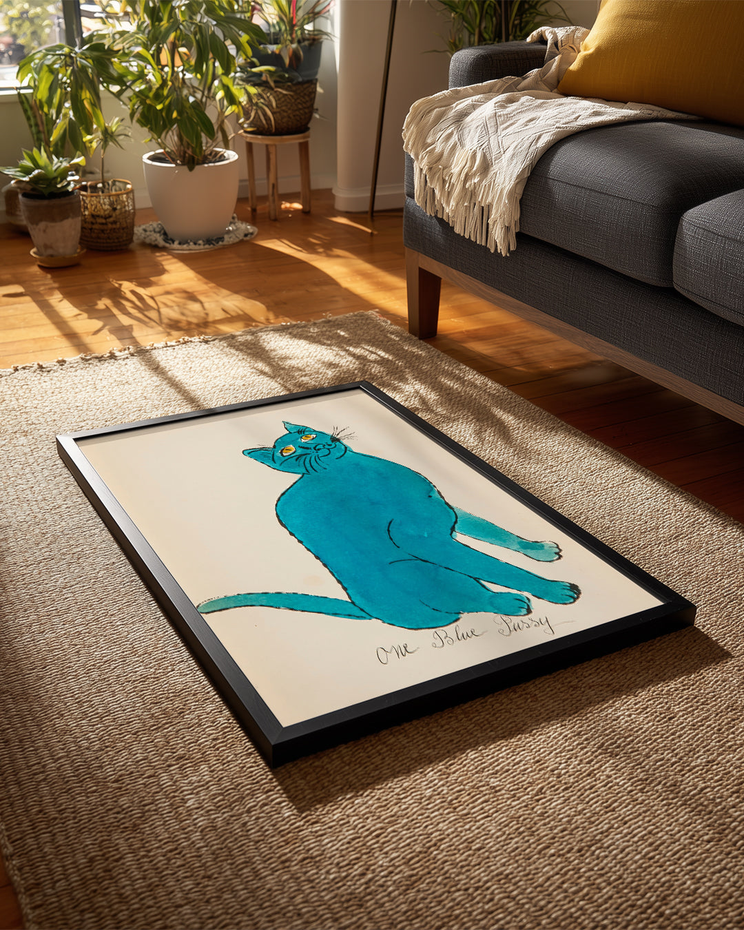 Blue Pussy Poster Tablosu