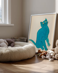 Blue Pussy Poster Tablosu