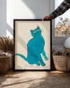 Blue Pussy Poster Tablosu