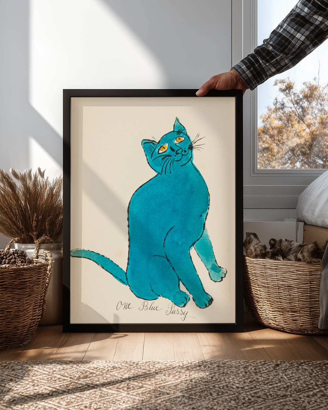 Blue Pussy Poster Tablosu