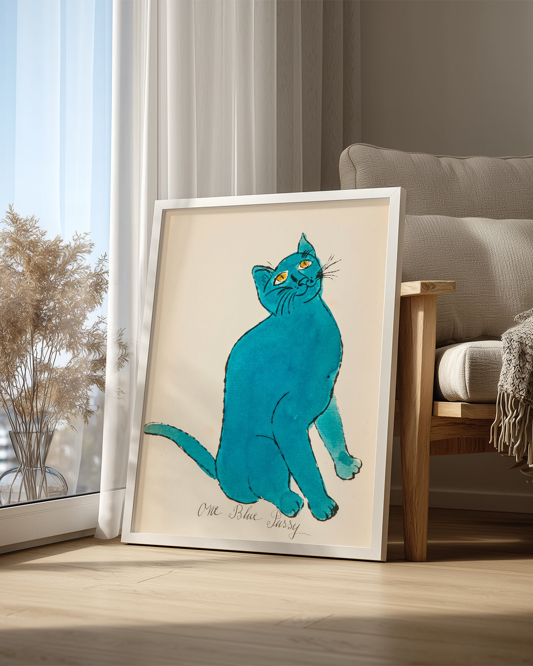 Blue Pussy Poster Tablosu