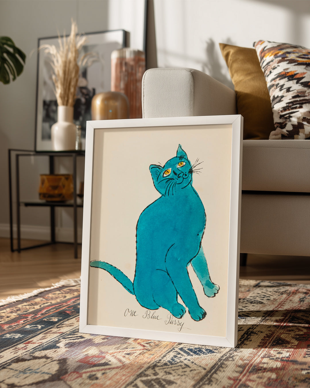 Blue Pussy Poster Tablosu