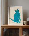 Blue Pussy Poster Tablosu