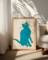 Blue Pussy Poster Tablosu