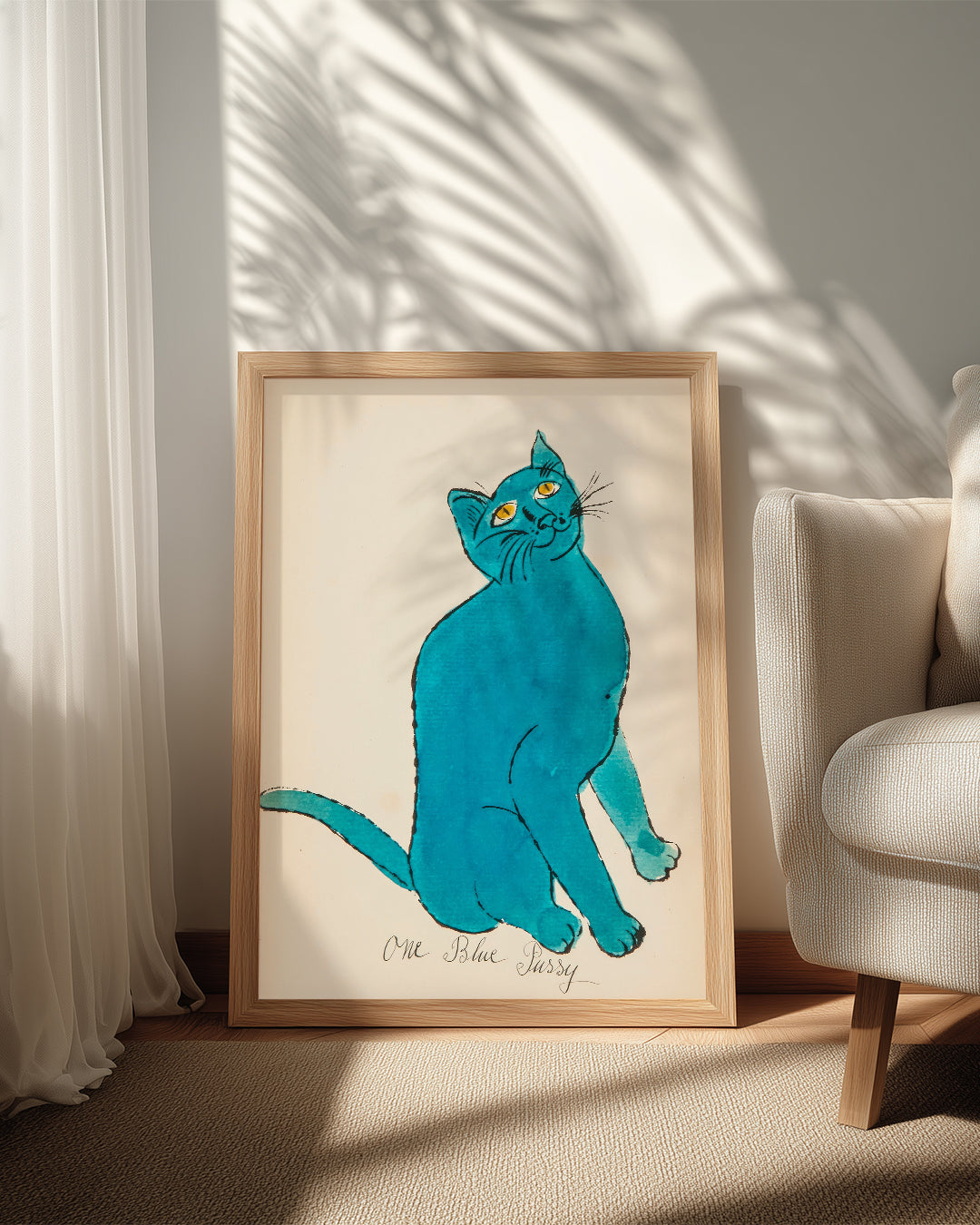 Blue Pussy Poster Tablosu
