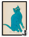 Blue Pussy Poster Tablosu