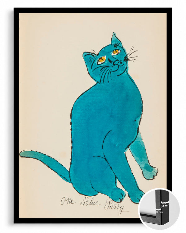 Blue Pussy Poster Tablosu