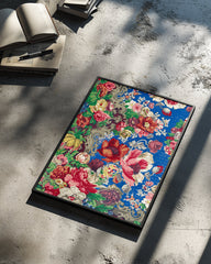 Blue Rose Poster Tablosu