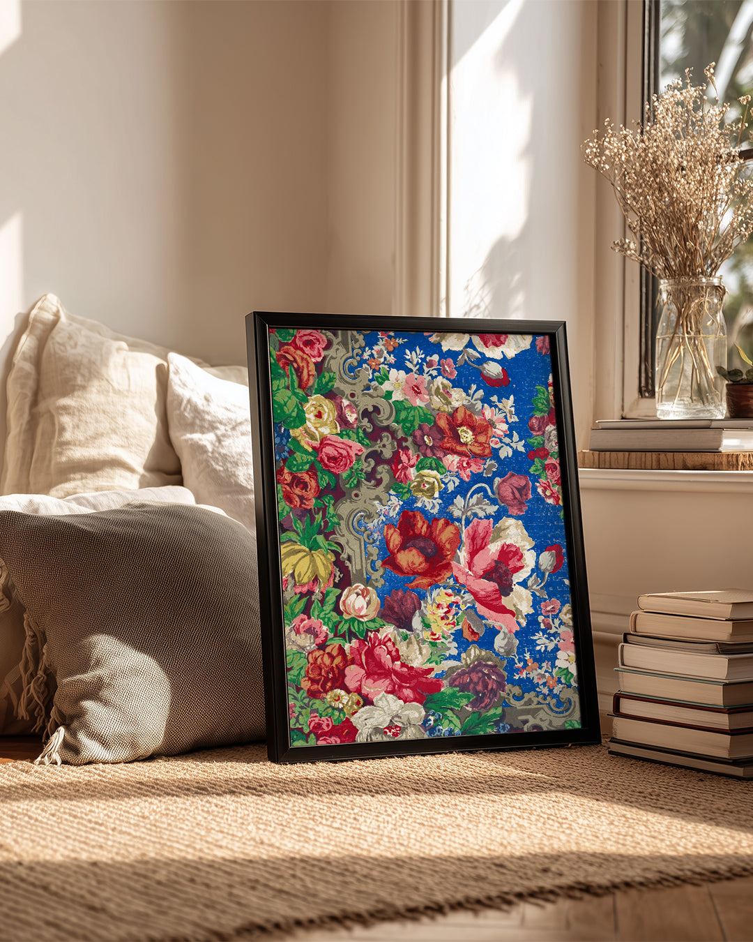 Blue Rose Poster Tablosu