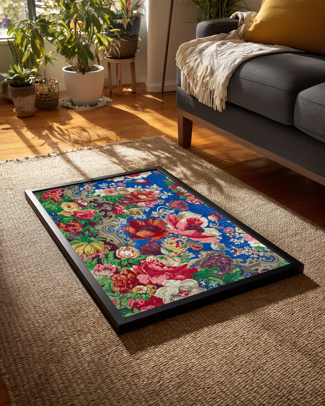 Blue Rose Poster Tablosu