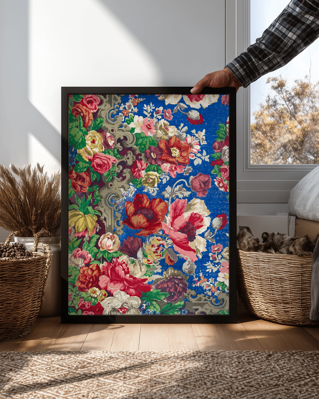 Blue Rose Poster Tablosu