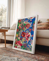 Blue Rose Poster Tablosu