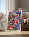 Blue Rose Poster Tablosu