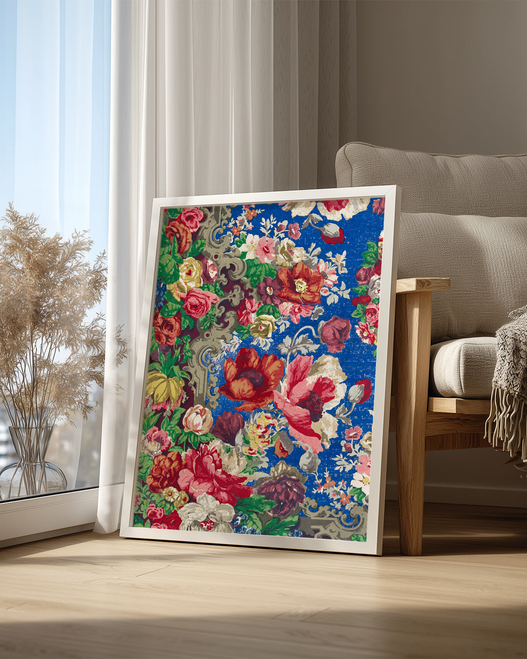 Blue Rose Poster Tablosu