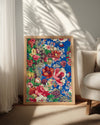 Blue Rose Poster Tablosu