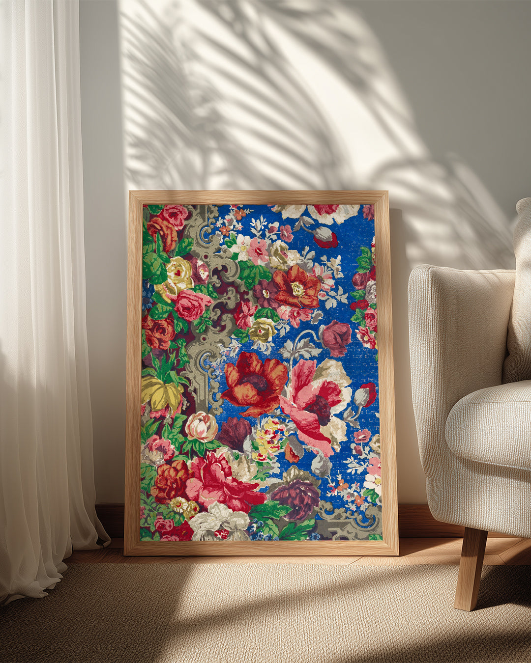 Blue Rose Poster Tablosu