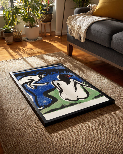 Blue Shade Poster Tablosu