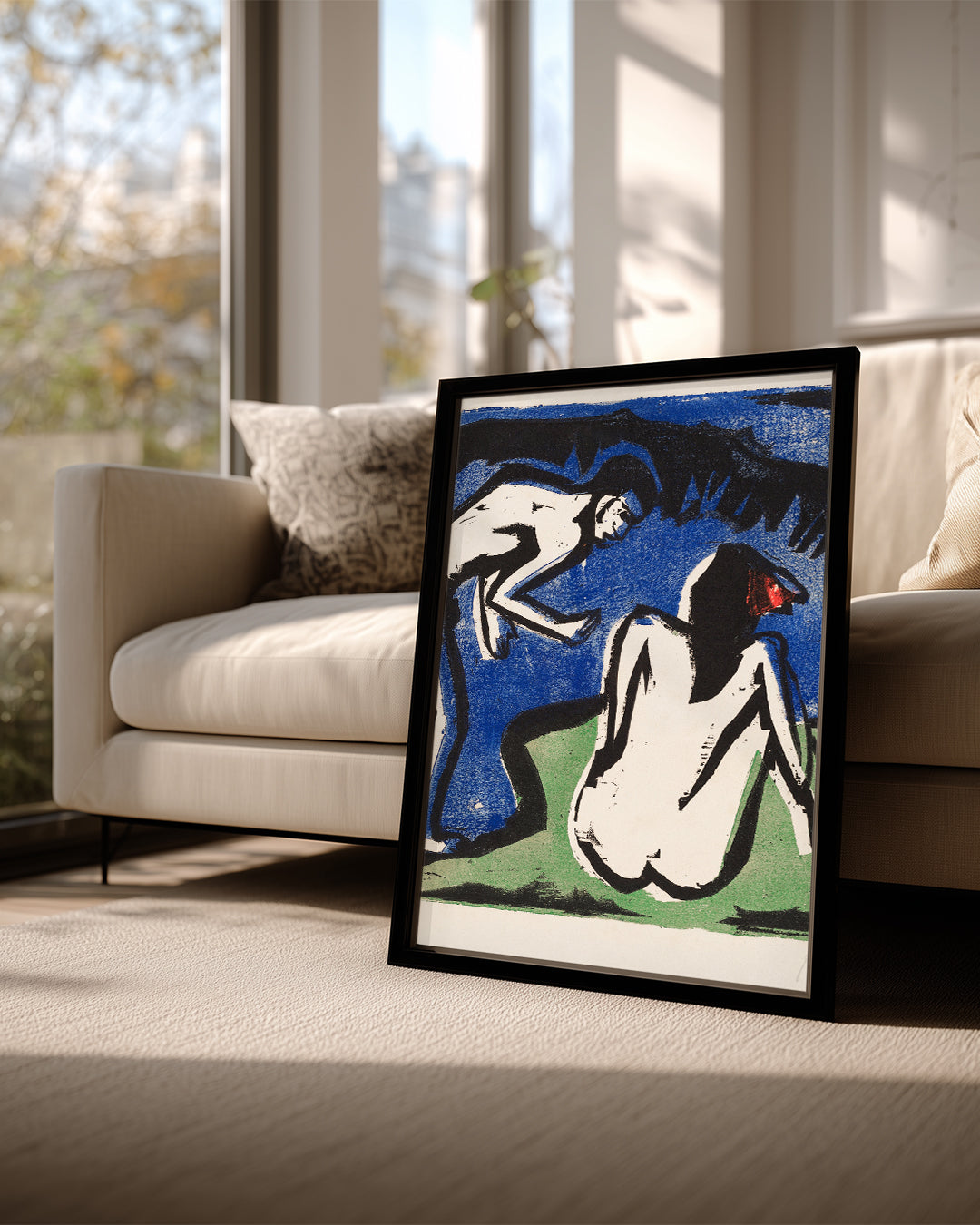 Blue Shade Poster Tablosu