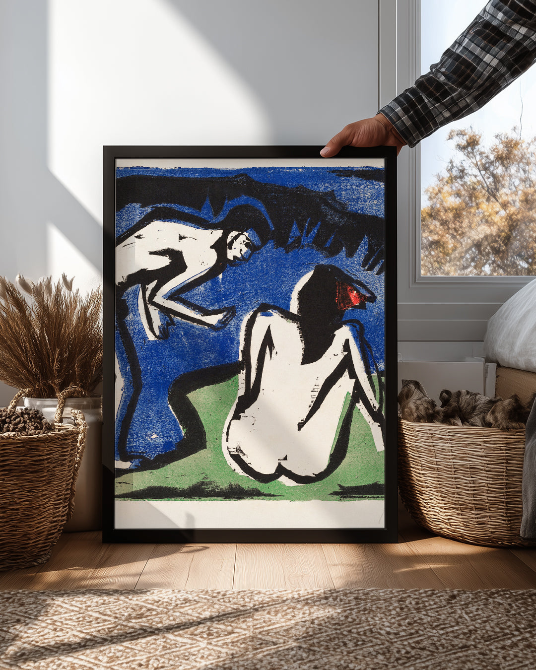 Blue Shade Poster Tablosu