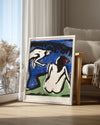 Blue Shade Poster Tablosu
