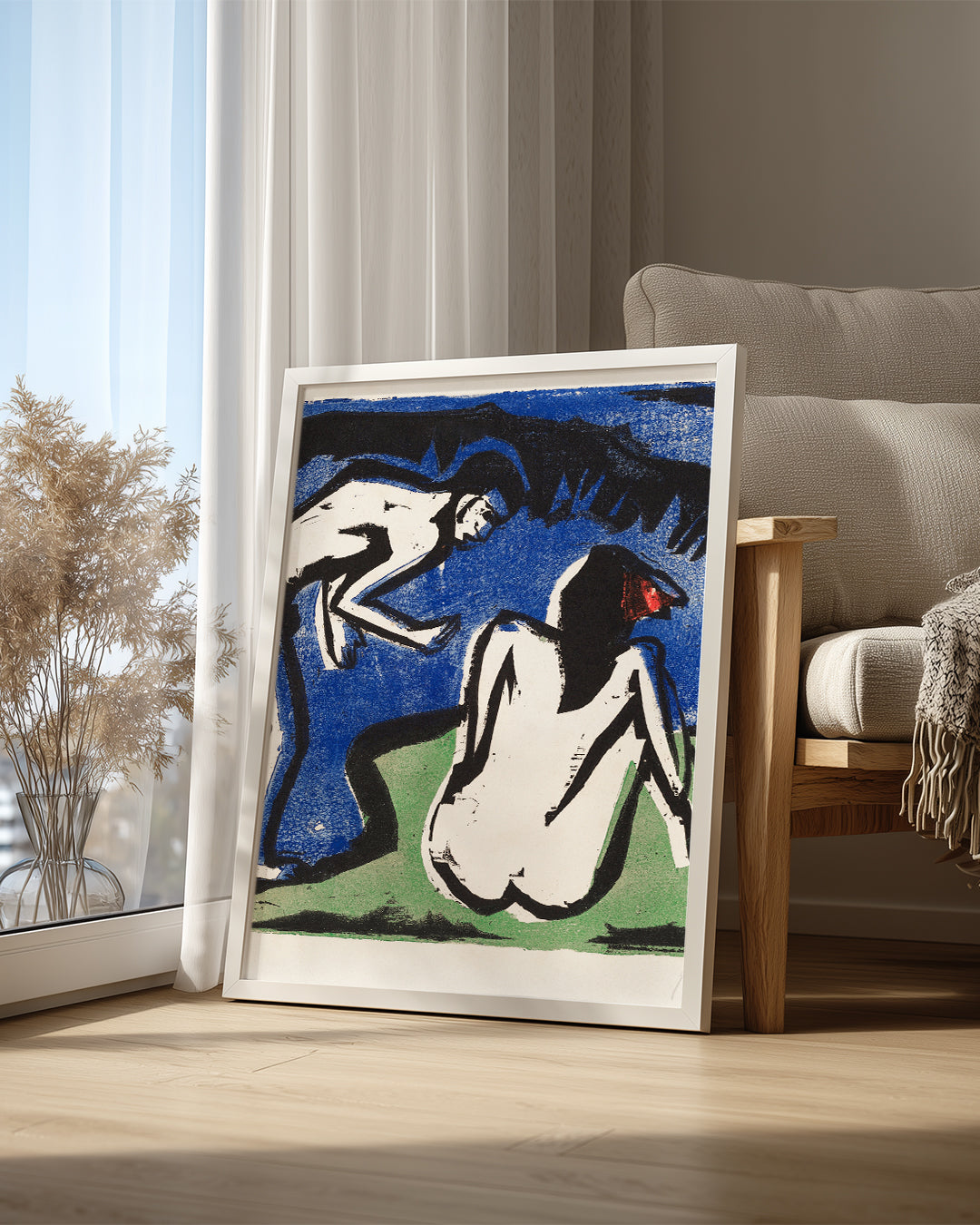 Blue Shade Poster Tablosu