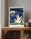 Blue Shade Poster Tablosu