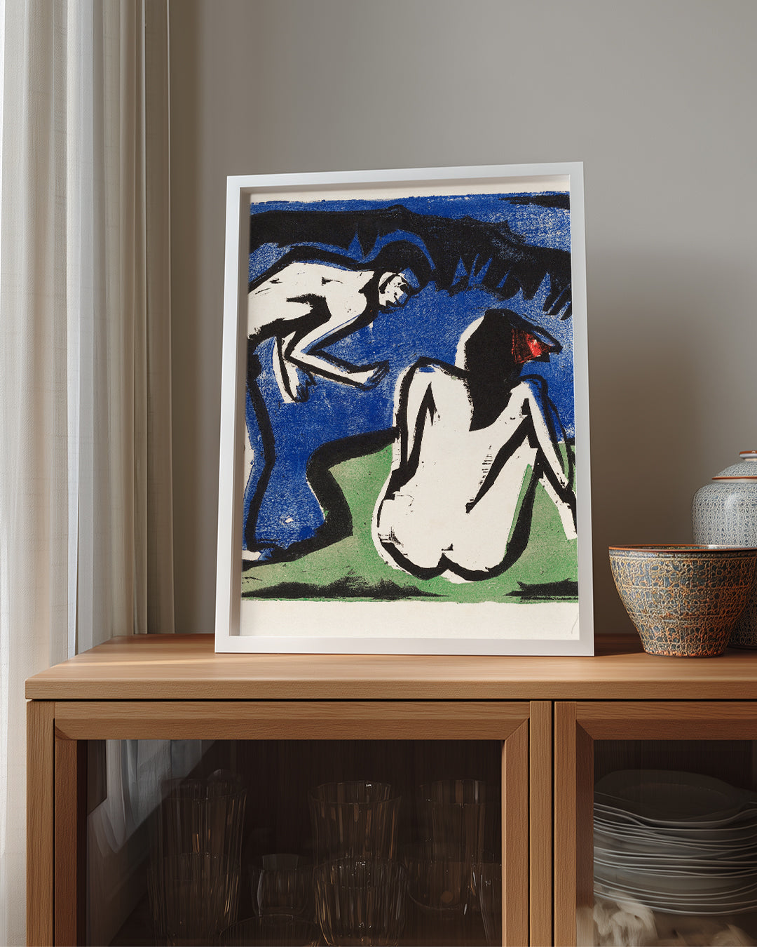 Blue Shade Poster Tablosu