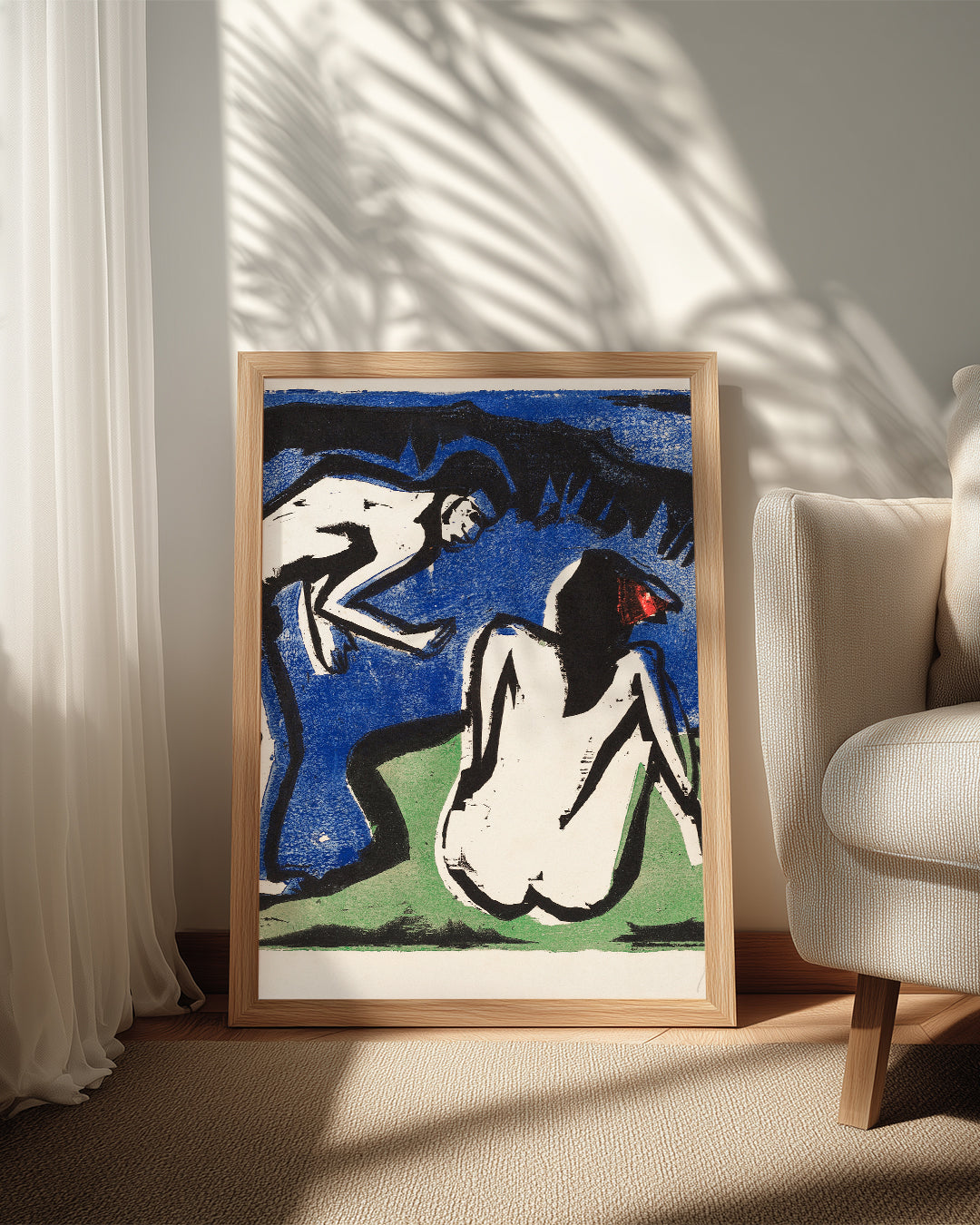 Blue Shade Poster Tablosu