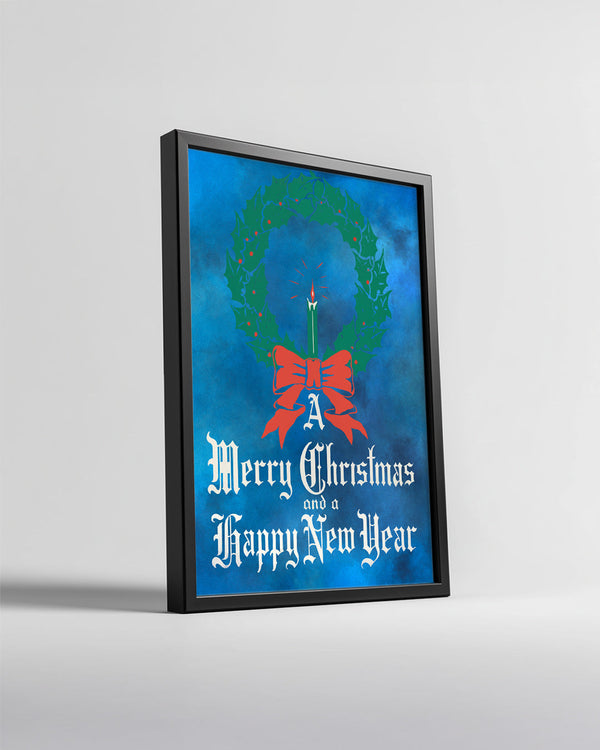Blue Spruce Holiday Poster Tablosu
