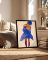 Blue Stance Poster Tablosu