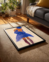 Blue Stance Poster Tablosu