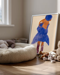 Blue Stance Poster Tablosu