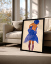 Blue Stance Poster Tablosu