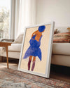 Blue Stance Poster Tablosu