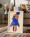 Blue Stance Poster Tablosu