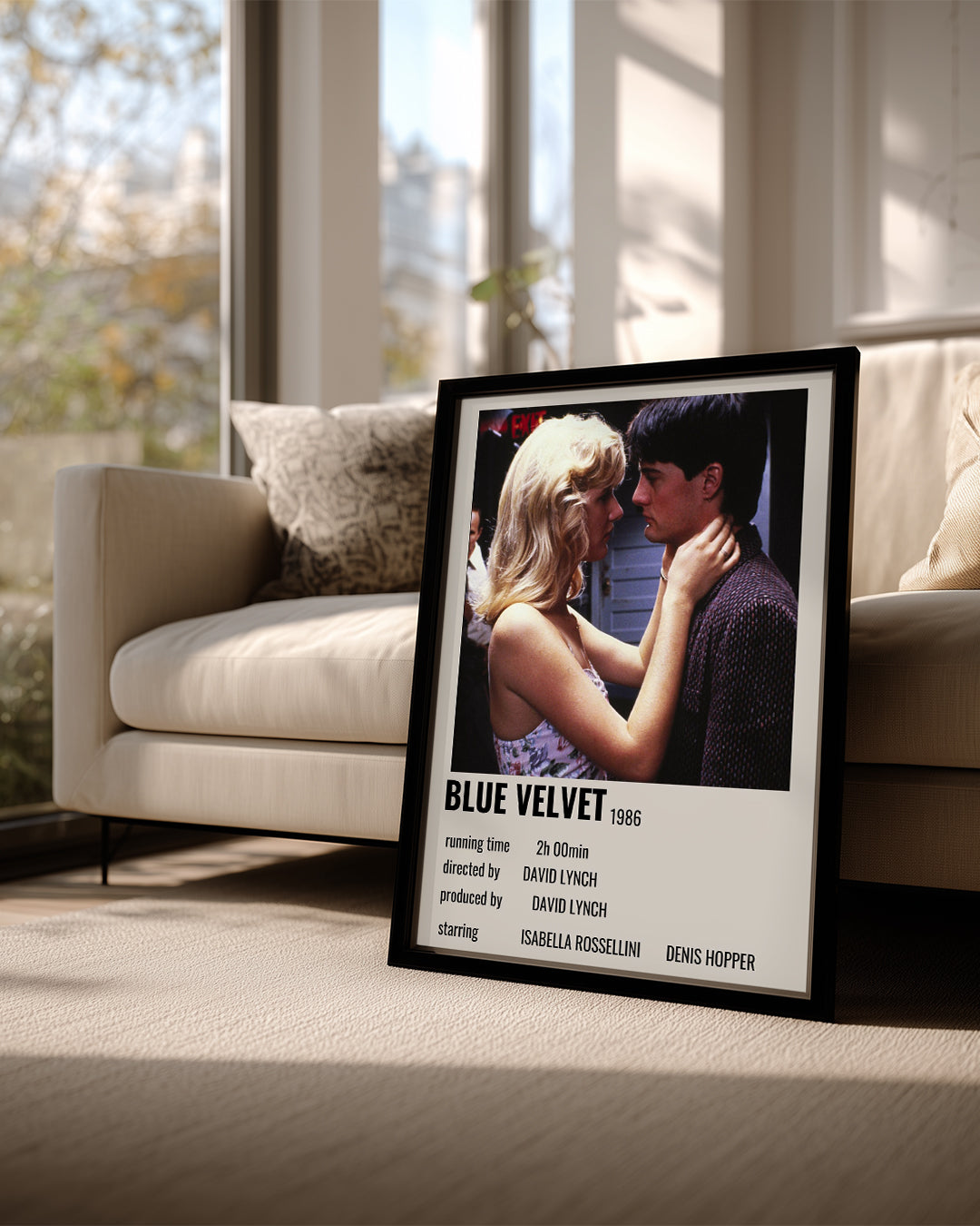 Blue Velvet Poster Tablosu