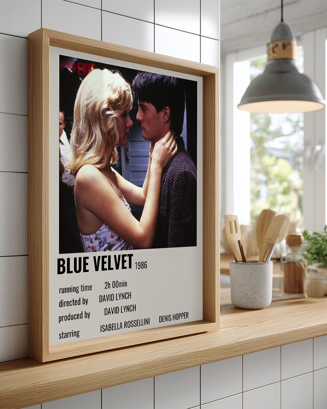 Blue Velvet Poster Tablosu