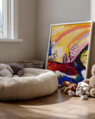 Blue Wave Poster Tablosu