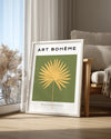 Bohem Yaprak - Minimalist Tasarım Poster Tablosu