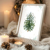 Bohemian Christmas Tree Poster Tablosu